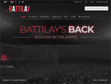 Tablet Screenshot of battilay.com